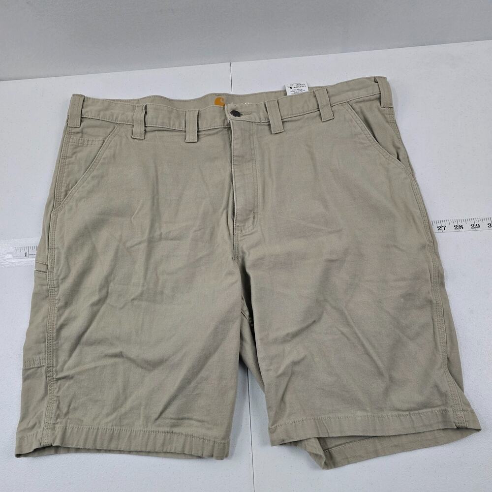 Carhartt relaxed fit cargo shorts biege size 44‎ 102514-232 mens 5552